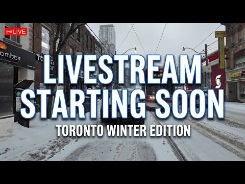 Toronto LIVE: FREEZING Second last day of the year downtown