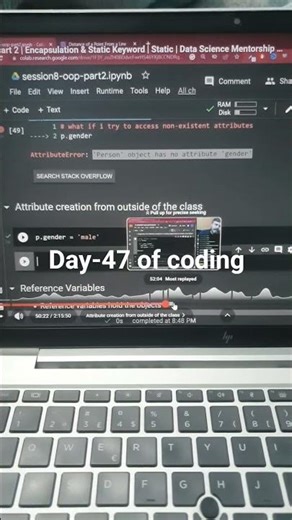 Day-47 of coding #vscode #coding#code #python #programminglanguage #programming #campusx #keepcoding