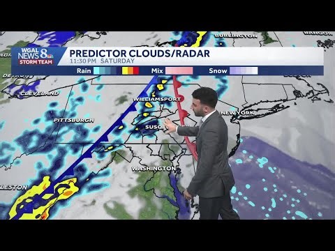 Rain moves in tonight & tomorrow AM, then a brief cool down