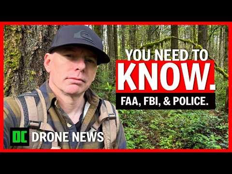 PSA 🚨 FAA, FBI, POLICE | Happening Right now‼️ #dronenews #dji