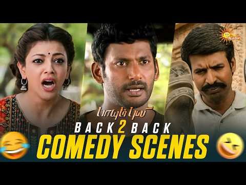 Paayum Puli - Back to Back Comedy Scenes 😂 | Vishal | Kajal Aggarwal | Adithya TV