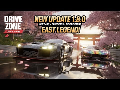 NEW Update 1.8.0 🔥 "FAST LEGEND" Drive Pass & Full Rewards | Drive Zone Online