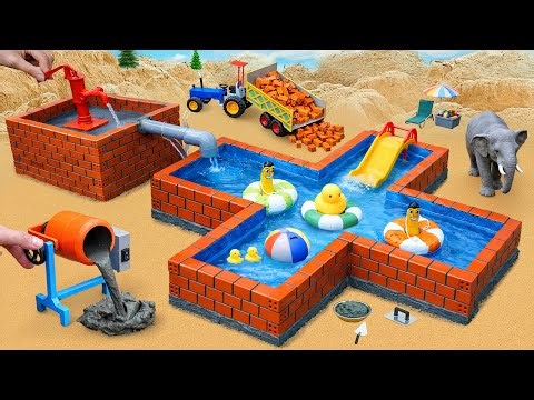 DIY Science Project: Hand-Operated Water Pump Supplying Water to Zoo & Swimming Pool