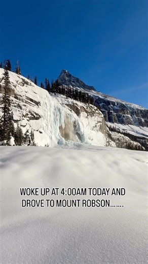 Hiking Mount Robson in Winter 🇨🇦