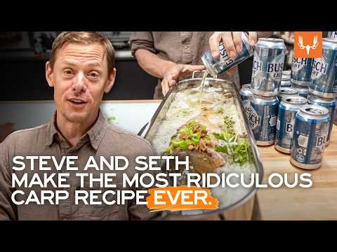 Steve and Seth Make The Most Ridiculous Carp Recipe Ever