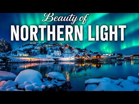 Northern Lights (Aurora Borealis) in 4K HDR | The Most Spectacular Light Show on Earth
