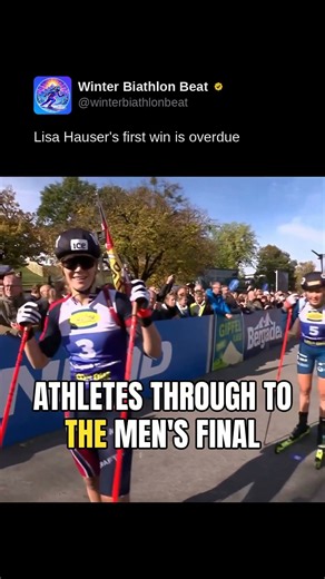 Lisa Hauser's first win is overdue