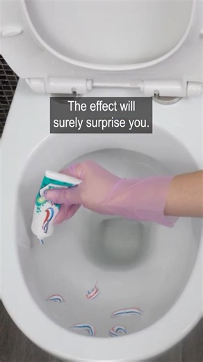 Make Your Toilet Sparkle in Minutes! Easy & Effective Cleaning Hack #toiletcleaning #cleaningtips