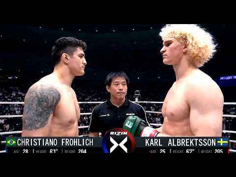 Christiano Frohlich (Brazil) vs Karl Albrektsson (Sweden) | MMA fight, HD