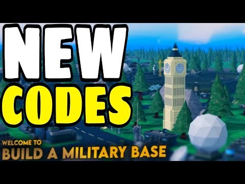 [HORNET] Build a Military Base Codes [Roblox]