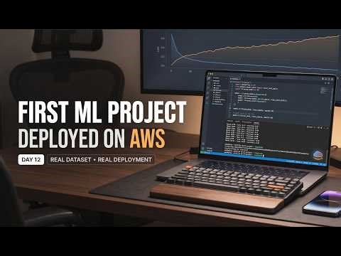 I finally built and deployed my FIRST real ML project on AWS! | Day 12 | Road To AI&ML Engineer