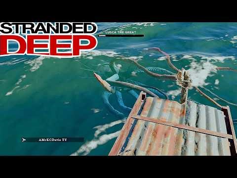 I FOUGHT LUSCA The GREAT and It DIDN'T Go WELL in the Xbox Version of Stranded Deep