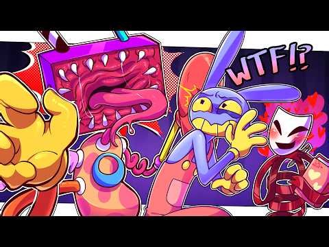 Monster Zooble VS Jax For Gangle’s LOVE?! | Jax X Pomni | Amazing Digital Circus Comic Dub (TADC)