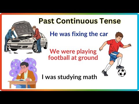 Past Continuous Tense | English Conversation | English Speaking | Learn English Grammar Sentences