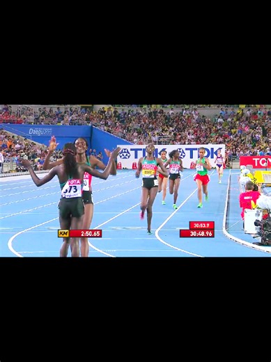 Women’s 10,000 m Final - 2011 World Athletics Championships