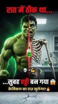 Raat Mein Muscles The... Subah Haddi Ban Gaya 😱 Hulk Ka Secret Kya Hai? 🔥