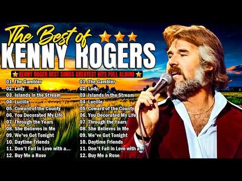 Kenny Rogers Greatest Hits of All Time 🤠Kenny Rogers Nonstop Medley 🌵Best Old Country Songs Playlist