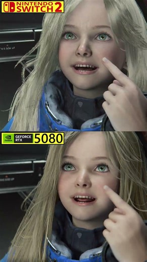 Pragmata Nintendo Switch 2 vs PC RTX 5080 Path Tracing Graphics Comparison