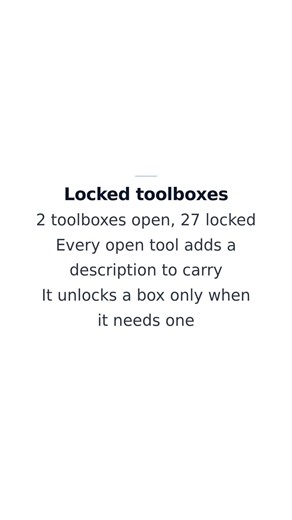 Why does this AI start with 24 tools when there are 194? #mcp #godot #shorts