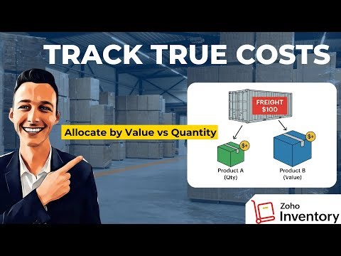 Landed Costs in Zoho Inventory and Books