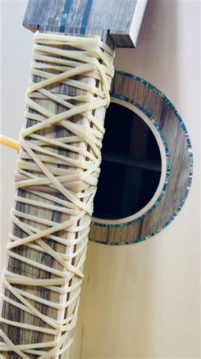 Binding an Acoustic Guitar Fretboard | From Start to Finish