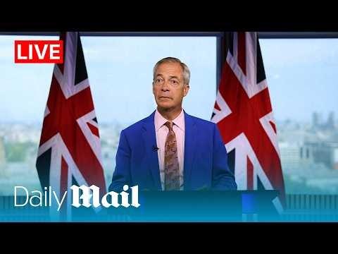 LIVE | Farage makes a statement on his future in public life
