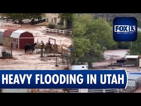 Flooding Hits Hurricane, Utah, Leaving Residents With Feet of Water
