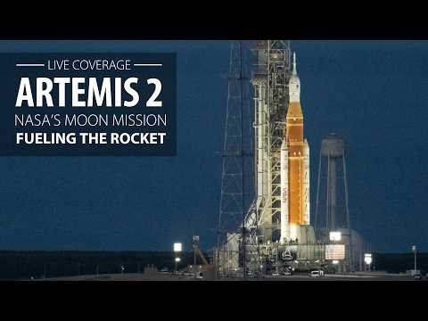 Live: NASA fuels Artemis 2 rocket ahead of moon mission launch