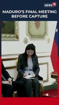#WATCH | Nicolás Maduro Met China’s Envoy Hours Before Being Captured by the US | N18S