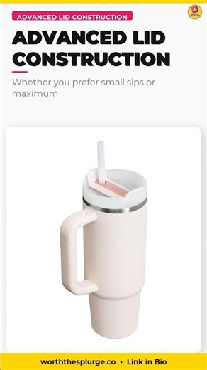 STANLEY Quencher H2.0 Tumbler with Handle and Straw 30 oz | Flowstate 3-Position Lid | Cup Holder Co