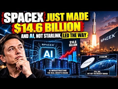 SpaceX Just Made $14.6 Billion — And AI, Not Starlink, Led the Way