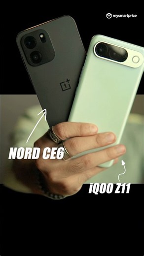 iQOO Z11 VS Oneplus Nord CE6- Which One Is Faster? | #oneplusnord #speedtest #speed #iqoo