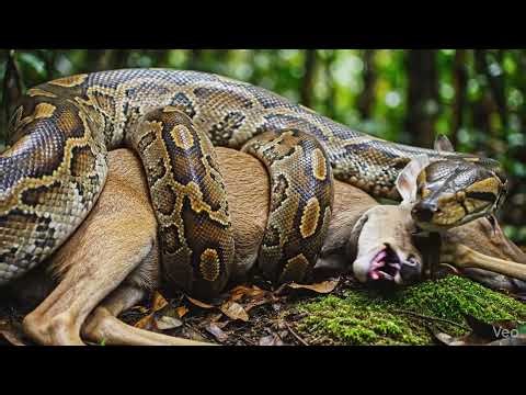 THE COIL: Reticulated Python Constriction Kill in the Rainforest — Silent Death