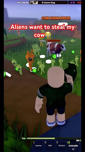 Alien attack👽 #roblox