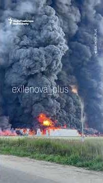 Ukrainian Drone Attacks Plunge Russia Into Energy Crisis #warinukraine #shorts