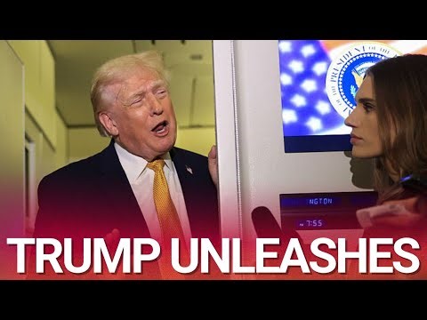 Trump unleashes on 'sick' Colombian president during fiery interview on Air Force One