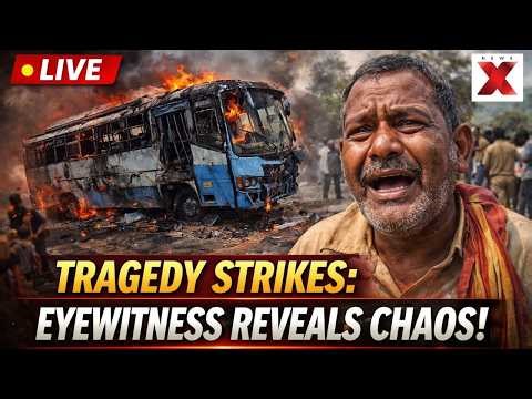 Rajasthan Bus Accident LIVE: What Led to This Tragic Mishap | Eyewitness Shocking Words Goes Viral