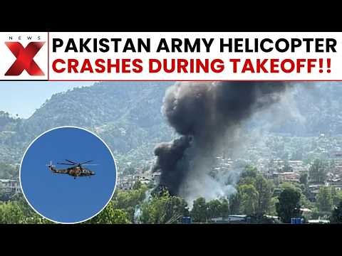 Pakistan Helicopter Crash: Pakistan Army Mi-17 Helicopter Crashes Near Muzaffarabad, No Survivors
