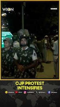 CJP Protest Escalates As Heavy Security Deployed At Jantar Mantar | WION Shorts