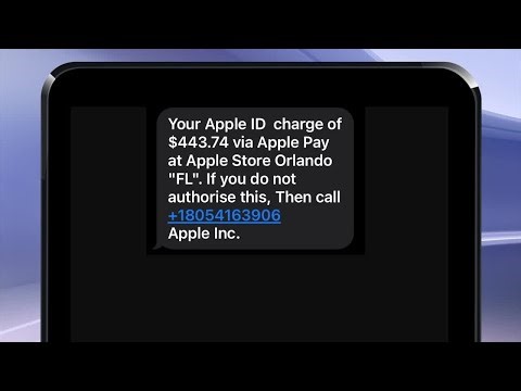 Beware of a new scam involving text messages and Apple Pay charges