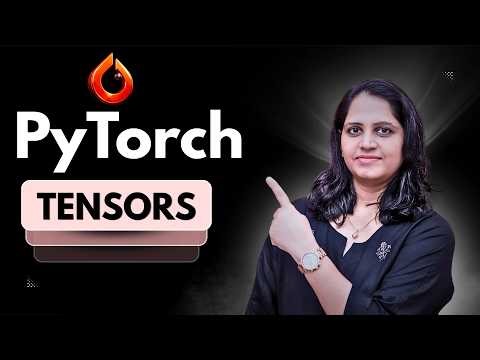 PyTorch Tensors | Reshaping, Tensor Operations & NumPy Conversion | Complete Hands-On Coding | In DL
