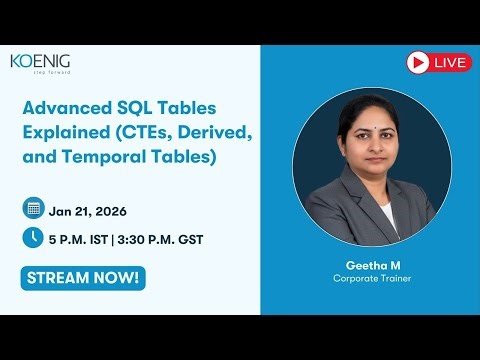 Advanced SQL Tables Explained (CTEs, Derived, and Temporal Tables)