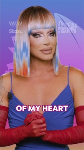 Drag Race Down Under vs The World hosted by Michelle Visage now streaming on WOW Presents Plus