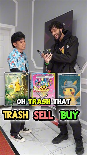 This expensive Pikachu was throw in the trash!