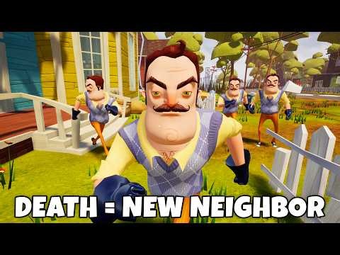 Hello Neighbor, Everytime I get caught he multiplies