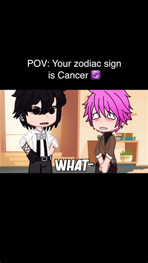 POV: Your Zodiac Sign Is Cancer ♋️ | Gacha Life #Shorts