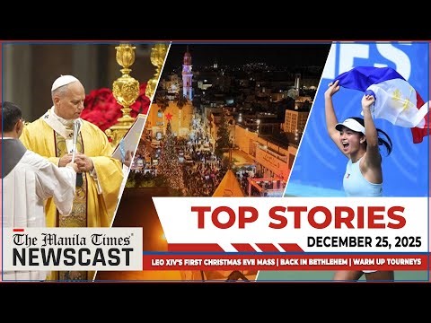 Pope Leo XIV holds first Christmas Eve mass in St. Peter's Basilica