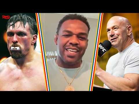 Jon Jones EXCLUSIVE 🚨: Shuts Down Oleksandr Usyk Fight, REVEALS Possible UFC Return