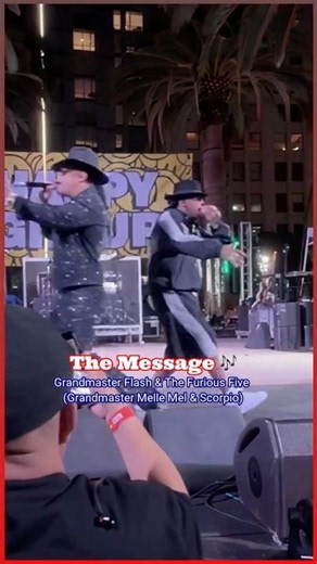 Grandmaster Melle Mel & Scorpio - "The Message" Live at I ❤️ Funk Festival (LA)