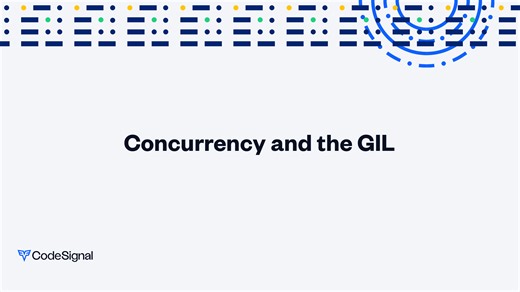 Concurrency and the GIL